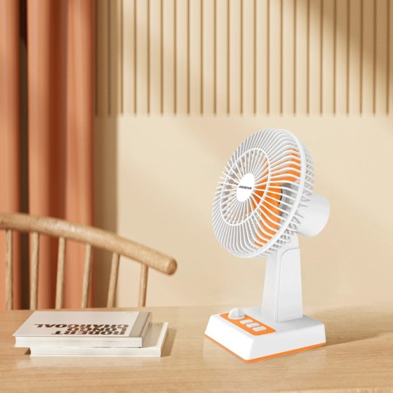 Ventilador de Mesa Portátil, 8 Pulgadas, 3 Aspas, 3 Velocidades, Sin B Ventilador de Mesa Portátil, 8 Pulgadas, 3 Aspas, 3 Velocidades, Sin B