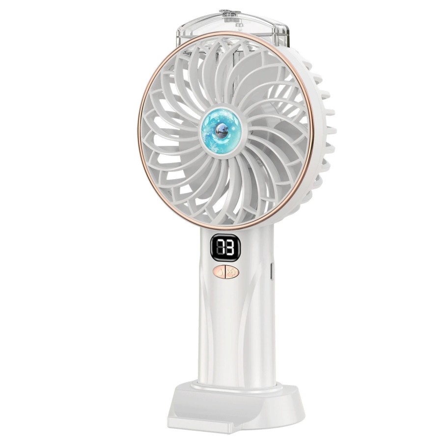 Ventilador de Mano Portátil USB, 3 Pulgadas, 3 Aspas, 5 Velocidades, 1 Ventilador de Mano Portátil USB, 3 Pulgadas, 3 Aspas, 5 Velocidades, 1