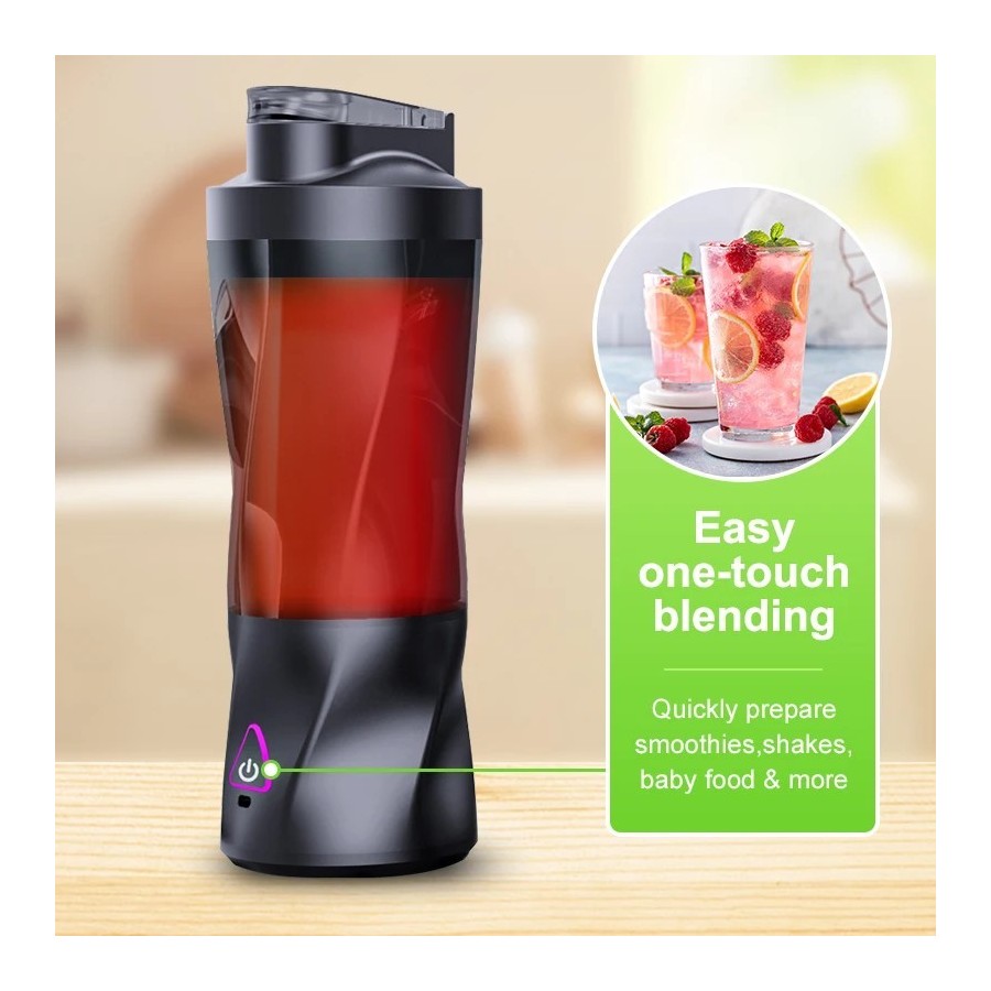 Exprimidor eléctrico portátil, mezclador de frutas frescas, 700ML, mul