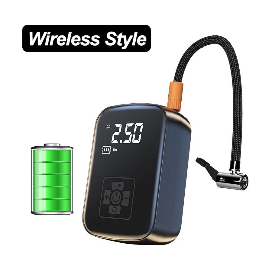 Bomba de aire para coche, compresor de aire de 12V, 150PSI, bomba infl
