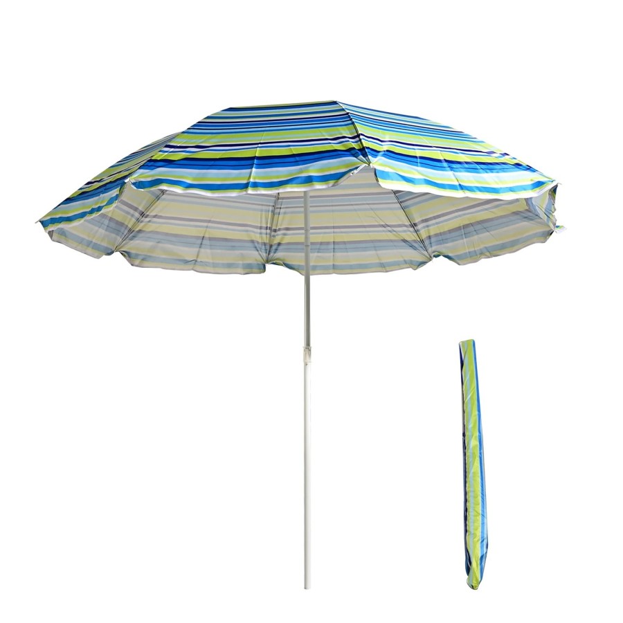 S7 STAR Sombrilla Playa Multicolor, Sombrilla Plegable Grande, Sombril