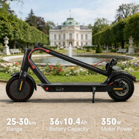 Patinete Eléctrico Inteligente Pro: Cuadro de Carbono Ultraligero, Autonomía de 60 km y Alarma Antirrobo - ¡Rendimiento y Seguri