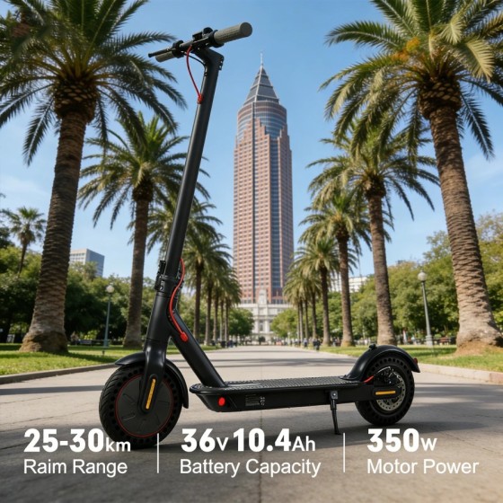 Patinete Eléctrico Inteligente Pro: Cuadro de Carbono Ultraligero, Aut Patinete Eléctrico Inteligente Pro: Cuadro de Carbono Ultraligero, Aut