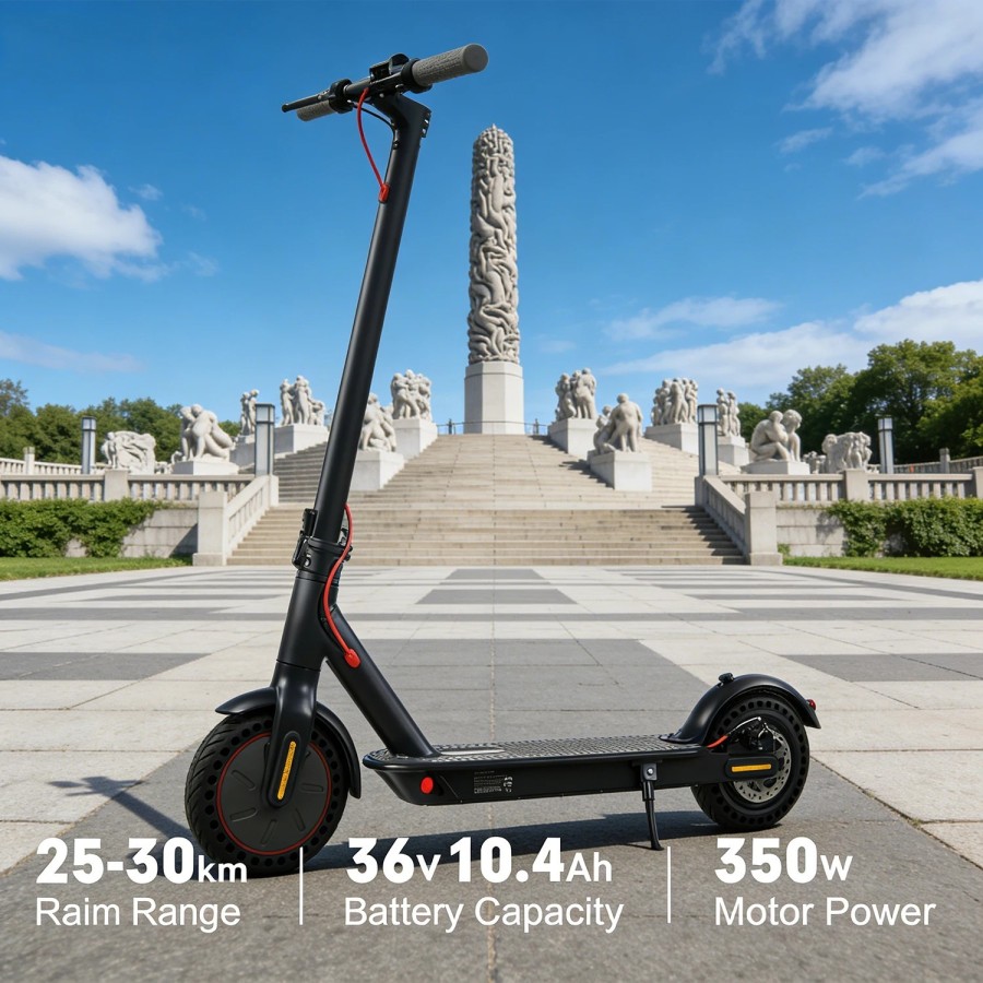 Patinete Eléctrico Inteligente Pro: Cuadro de Carbono Ultraligero, Aut