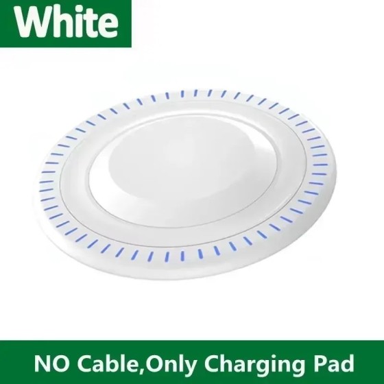 Cargador inalámbrico rápido de 100W, estación de carga para iPhone 15,