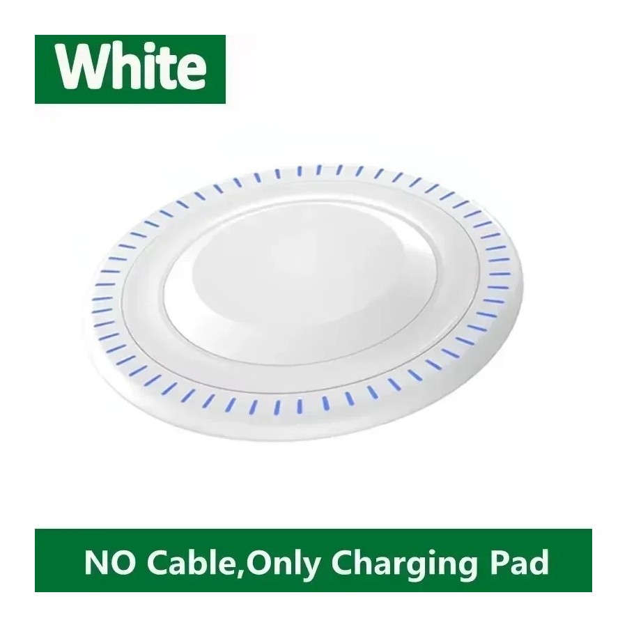 Cargador inalámbrico rápido de 100W, estación de carga para iPhone 15,