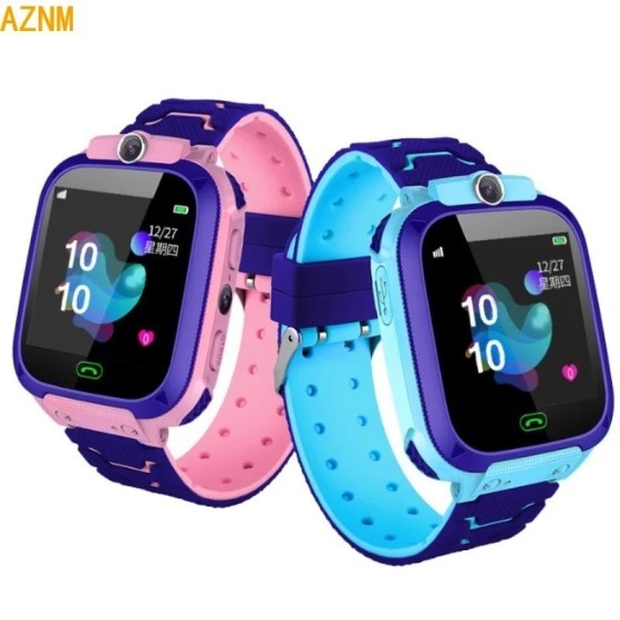 Reloj Inteligente para Niños con Función SOS, Resistente al Agua IP67,