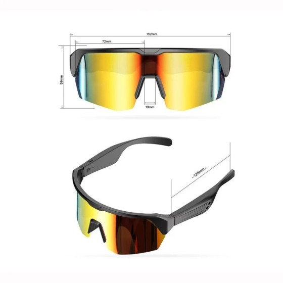 Gafas Inteligentes SG5288 Con Bluetooth 5.3 Y Audio Inalámbrico Lentes Gafas Inteligentes SG5288 Con Bluetooth 5.3 Y Audio Inalámbrico Lentes
